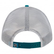 Бейсболка San Jose Sharks New Era Teal/Black Hockey Sock 9FORTY A-Frame M-Crown