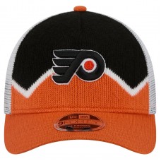 Бейсболка Philadelphia Flyers New Era Orange/Black Hockey Sock 9FORTY A-Frame M-Crown