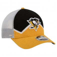 Бейсболка Pittsburgh Penguins New Era Gold/Black Hockey Sock 9FORTY A-Frame M-Crown Бейсболка Pittsburgh Penguins New Era Gold/Black Hockey Sock 9FORTY A-Frame M-Crown