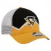Бейсболка Pittsburgh Penguins New Era Gold/Black Hockey Sock 9FORTY A-Frame M-Crown