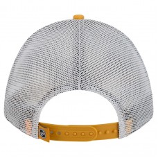 Бейсболка Boston Bruins New Era Gold/Black Hockey Sock 9FORTY A-Frame M-Crown