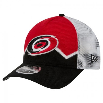 Бейсболка Carolina Hurricanes New Era Black/Red Hockey Sock 9FORTY A-Frame M-Crown