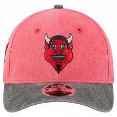 Бейсболка New Jersey Devils New Era Red/Black Mascot 2-Tone 9FORTY