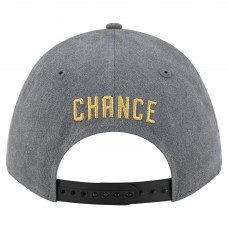 Бейсболка Vegas Golden Knights New Era Charcoal/Black Mascot 2-Tone 9FORTY