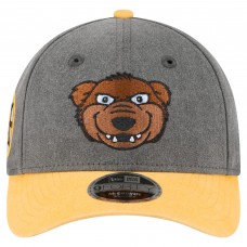 Бейсболка Boston Bruins New Era Black/Gold Mascot 2-Tone 9FORTY