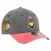 Бейсболка Chicago Blackhawks New Era Black/Red Mascot 2-Tone 9FORTY