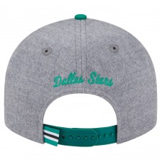 Бейсболка Dallas Stars New Era Kelly Green/Green Wool Pin Low Profile 9FIFTY Snapback