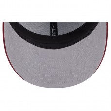 Бейсболка Colorado Avalanche New Era Gray/Burgundy Wool Pin Low Profile 9FIFTY Snapback