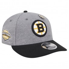 Бейсболка Boston Bruins New Era Gray/Black Wool Pin Low Profile 9FIFTY Snapback Бейсболка Boston Bruins New Era Gray/Black Wool Pin Low Profile 9FIFTY Snapback
