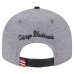 Бейсболка Chicago Blackhawks New Era Gray/Black Wool Pin Low Profile 9FIFTY Snapback