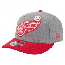 Бейсболка Detroit Red Wings New Era Gray/Red Wool Pin Low Profile 9FIFTY Snapback Бейсболка Detroit Red Wings New Era Gray/Red Wool Pin Low Profile 9FIFTY Snapback