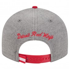 Бейсболка Detroit Red Wings New Era Gray/Red Wool Pin Low Profile 9FIFTY Snapback Бейсболка Detroit Red Wings New Era Gray/Red Wool Pin Low Profile 9FIFTY Snapback