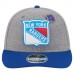Бейсболка New York Rangers New Era Gray/Blue Wool Pin Low Profile 9FIFTY Snapback
