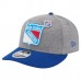 Бейсболка New York Rangers New Era Gray/Blue Wool Pin Low Profile 9FIFTY Snapback