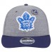 Бейсболка Toronto Maple Leafs New Era Gray/Blue Wool Pin Low Profile 9FIFTY Snapback