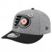 Бейсболка Philadelphia Flyers New Era Gray/Black Wool Pin Low Profile 9FIFTY Snapback