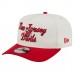 Бейсболка New Jersey Devils New Era Cream/Red Chainstitch 9FIFTY A-Frame Snapback