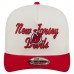 Бейсболка New Jersey Devils New Era Cream/Red Chainstitch 9FIFTY A-Frame Snapback