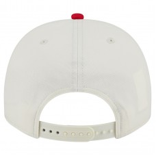 Бейсболка New Jersey Devils New Era Cream/Red Chainstitch 9FIFTY A-Frame Snapback