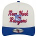 Бейсболка New York Rangers New Era Cream/Blue Chainstitch 9FIFTY A-Frame Snapback