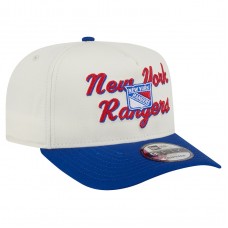 Бейсболка New York Rangers New Era Cream/Blue Chainstitch 9FIFTY A-Frame Snapback Бейсболка New York Rangers New Era Cream/Blue Chainstitch 9FIFTY A-Frame Snapback