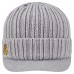 Шапка Chicago Blackhawks New Era Heather Gray Cuffed Knit with Visor