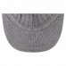 New York Rangers New Era Heather Gray Cuffed Knit Hat with Visor