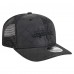 Бейсболка Washington Capitals New Era Black Quilted Nylon 9SEVENTY
