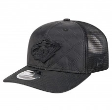Бейсболка Minnesota Wild New Era Black Quilted Nylon 9SEVENTY