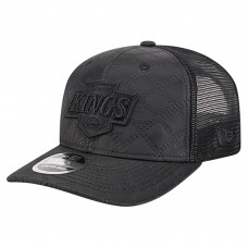 Бейсболка Los Angeles Kings New Era Black Quilted Nylon 9SEVENTY