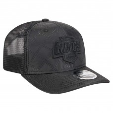 Бейсболка Los Angeles Kings New Era Black Quilted Nylon 9SEVENTY