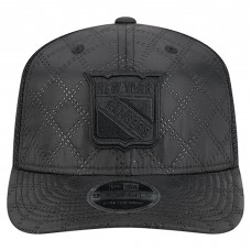Бейсболка New York Rangers New Era Black Quilted Nylon 9SEVENTY Бейсболка New York Rangers New Era Black Quilted Nylon 9SEVENTY