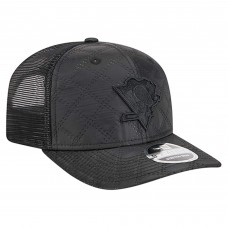 Бейсболка Pittsburgh Penguins New Era Black Quilted Nylon 9SEVENTY