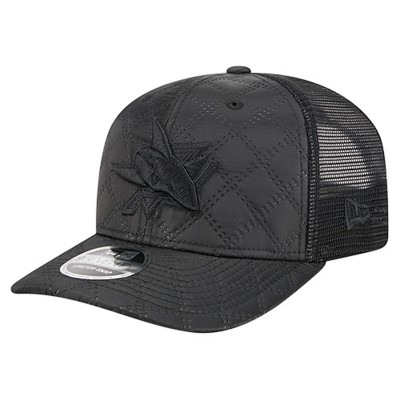 Бейсболка San Jose Sharks New Era Black Quilted Nylon 9SEVENTY