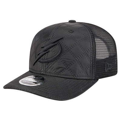 Бейсболка Tampa Bay Lightning New Era Black Quilted Nylon 9SEVENTY