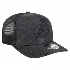 Бейсболка Tampa Bay Lightning New Era Black Quilted Nylon 9SEVENTY