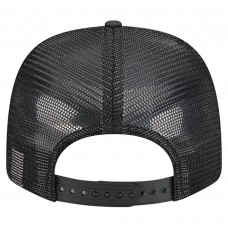 Бейсболка Carolina Hurricanes New Era Black Quilted Nylon 9SEVENTY