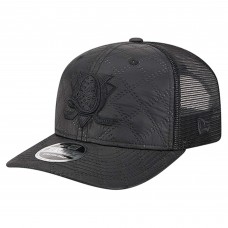 Бейсболка Anaheim Ducks New Era Black Quilted Nylon 9SEVENTY