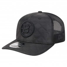 Бейсболка Boston Bruins New Era Black Quilted Nylon 9SEVENTY