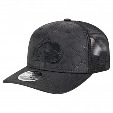 Бейсболка Colorado Avalanche New Era Black Quilted Nylon 9SEVENTY