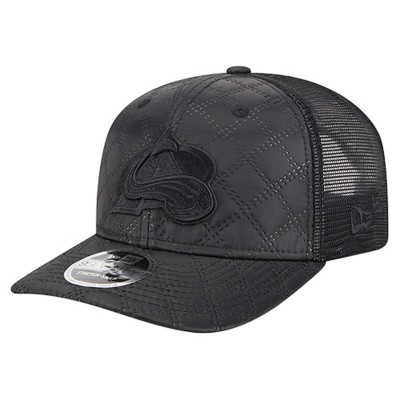 Бейсболка Colorado Avalanche New Era Black Quilted Nylon 9SEVENTY