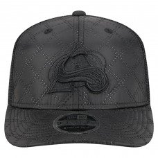 Бейсболка Colorado Avalanche New Era Black Quilted Nylon 9SEVENTY