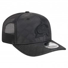 Бейсболка Colorado Avalanche New Era Black Quilted Nylon 9SEVENTY