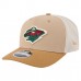 Бейсболка Minnesota Wild New Era Tan/Light Brown Two-Tone Trucker 9SEVENTY Stretch Snap