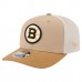 Бейсболка Boston Bruins New Era Tan/Light Brown Two-Tone Trucker 9SEVENTY Stretch Snap
