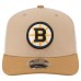 Бейсболка Boston Bruins New Era Tan/Light Brown Two-Tone Trucker 9SEVENTY Stretch Snap