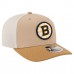 Бейсболка Boston Bruins New Era Tan/Light Brown Two-Tone Trucker 9SEVENTY Stretch Snap