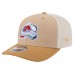 Бейсболка Colorado Avalanche New Era Tan/Light Brown Two-Tone Trucker 9SEVENTY Stretch Snap