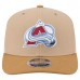 Бейсболка Colorado Avalanche New Era Tan/Light Brown Two-Tone Trucker 9SEVENTY Stretch Snap