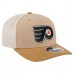 Бейсболка Philadelphia Flyers New Era Tan/Light Brown Two-Tone Trucker 9SEVENTY Stretch Snap